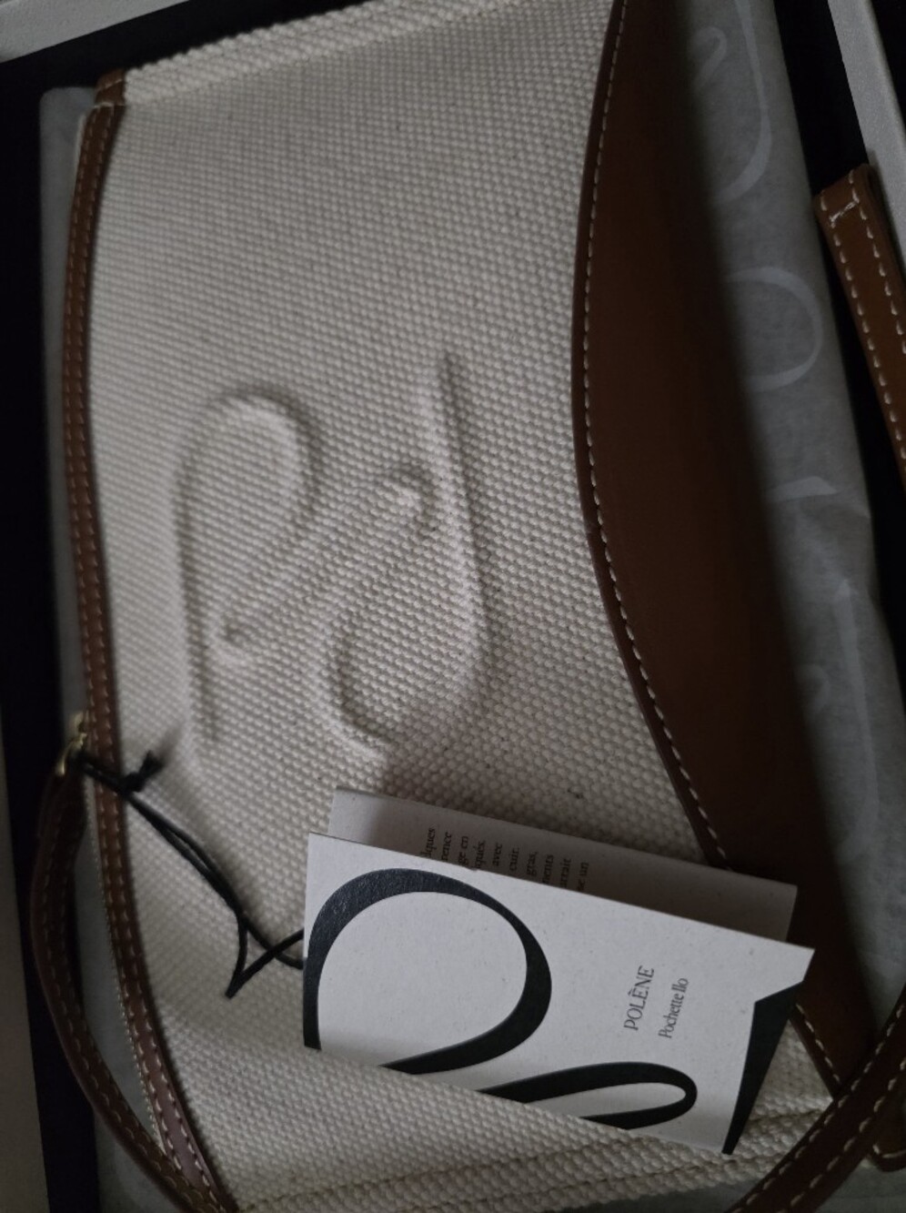 POLENE-Ilo Pouch COGNAC EDITION